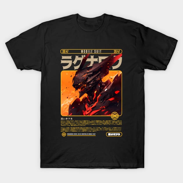 MECHA ARMOR MODEL RAGNAROK | ANIME DESIGN | VARIANT T-Shirt by Black Kitsune Argentina